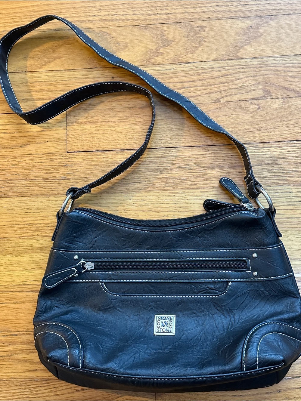 Stone & Co. Nancy Leather purse 12” x 8”